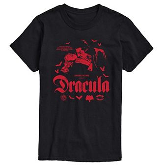 Big & Tall Universal Monsters Dracula Graphic Tee