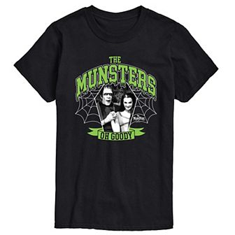 Big & Tall The Munsters Oh Goody Collegiate Graphic Tee