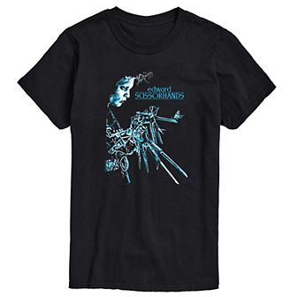 Big & Tall Edward Scissorhands Poster Graphic Tee