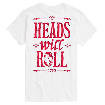 Big & Tall Sleepy Hollow Heads Will Roll Graphic Tee
