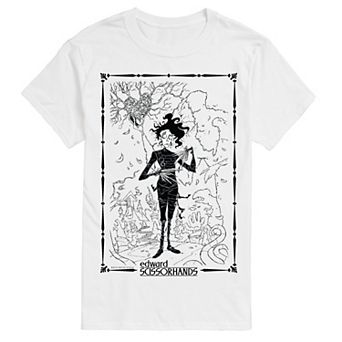 Big & Tall Edward Scissorhands Frame Graphic Tee