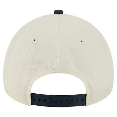 Men's New Era Cream Minnesota Twins Speckle A-Frame 9FORTY Adjustable Hat