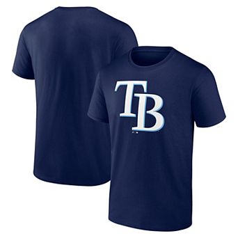 Men's Profile Navy Tampa Bay Rays Big & Tall Primary Logo T-Shirt