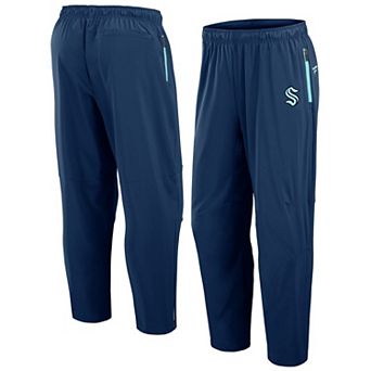Men's Fanatics Deep Sea Blue Seattle Kraken Authentic Pro Rink Pants