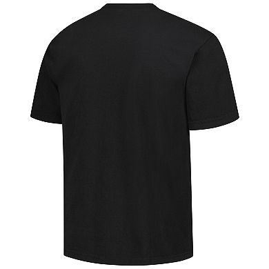 Unisex Playa Society Black Connecticut Sun Wordmark T-Shirt