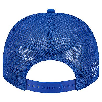 Men's New Era Royal Philadelphia 76ers Vintage Team Rope A-Frame 9FIFTY Snapback Hat