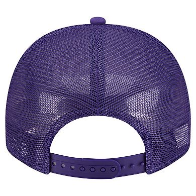 Men's New Era Purple Phoenix Suns Vintage Team Rope A-Frame 9FIFTY Snapback Hat