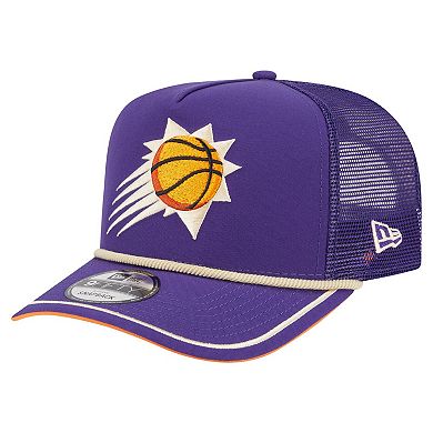Men's New Era Purple Phoenix Suns Vintage Team Rope A-Frame 9FIFTY Snapback Hat