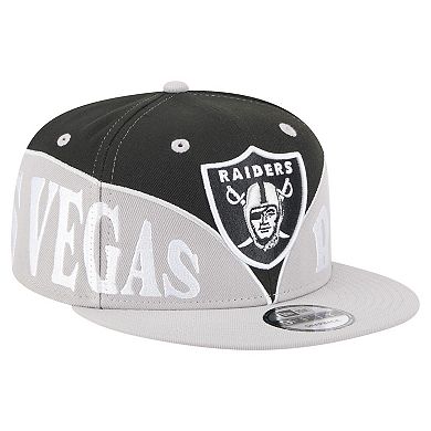 Gorra Plana Camuflaje Negro Snapback 9FIFTY Team De Las Vegas Raiders Nfl De New Era