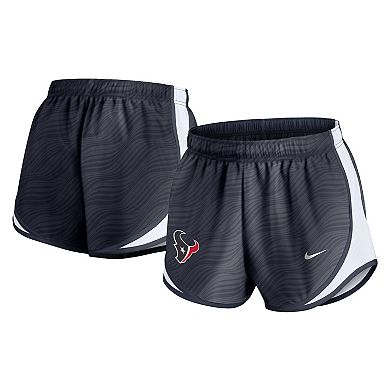 Women's Nike Navy Houston Texans Tempo Performance Shorts