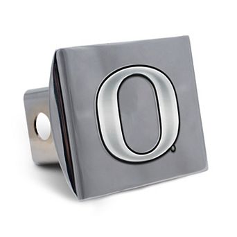 WinCraft Oregon Ducks Premium Metal Chrome Hitch Cover