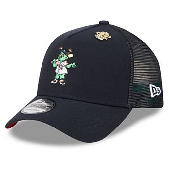 Men's New Era Navy Houston Astros 2025 Big League Chew A-Frame 9FORTY Adjustable Trucker Hat