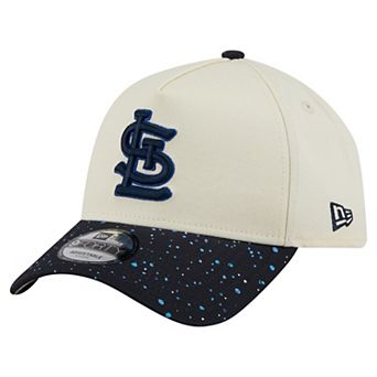 Men's New Era Cream St. Louis Cardinals Speckle A-Frame 9FORTY