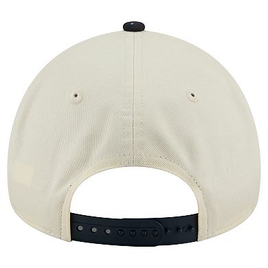 Men's New Era Cream Boston Red Sox Speckle A-Frame 9FORTY