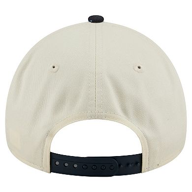 Men's New Era Cream Chicago Cubs Speckle A-Frame 9FORTY