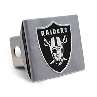 WinCraft Las Vegas Raiders Premium Metal Chrome Hitch Cover