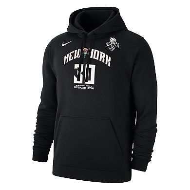 Men's Nike Breanna Stewart Black New York Liberty Explorer Edition Name & Number Pullover Hoodie