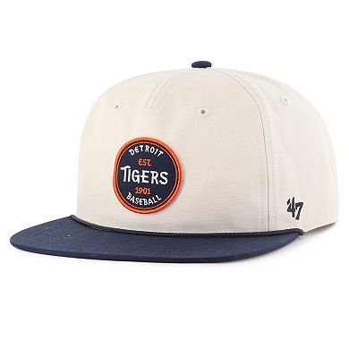Men's '47 Cream Detroit Tigers Payson Captain Adjustable Hat