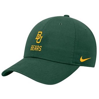 Men's Nike Green Baylor Bears 2025 On-Field Club Adjustable Hat