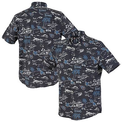 Men's Reyn Spooner Navy Tennessee Titans Kekai Performance Button-Down Shirt