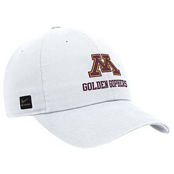 Men's Nike White Minnesota Golden Gophers 2025 On-Field Club Adjustable Hat