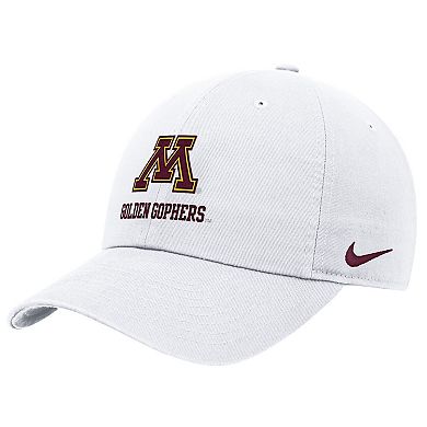 Men's Nike White Minnesota Golden Gophers 2025 On-Field Club Adjustable Hat