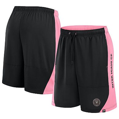 Men's Fanatics Black Inter Miami CF Throw-In Shorts