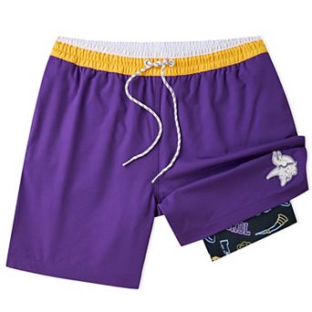 Men's Chubbies Purple Minnesota Vikings 5.5" Classic Lined Swim Trunks