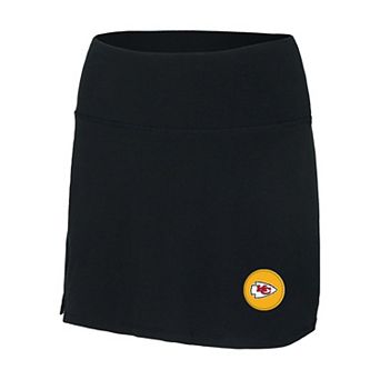 Women's Concepts Sport Black Kansas City Chiefs Plus Size Sport Skort