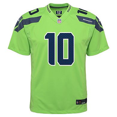 Youth Nike Cooper Kupp Neon Green Seattle Seahawks Alternate Game Jersey
