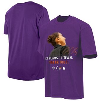 Unisex round21 Diana Taurasi Purple Phoenix Mercury 20 Years 1 Team Portrait T-Shirt