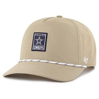 Men's '47 Khaki Dallas Cowboys Cozumel Hitch brrr° Adjustable Hat
