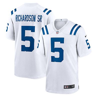 Men's Nike Anthony Richardson Sr. White Indianapolis Colts Game Jersey