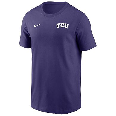 Men's Nike Purple TCU Horned Frogs 2025 Sideline Legend Performance T-Shirt