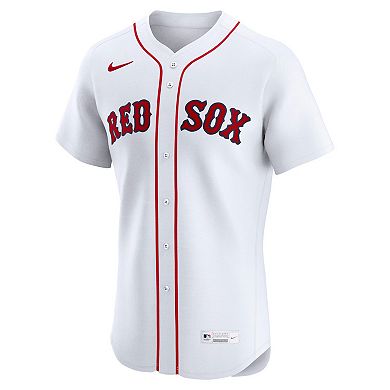 Men's Nike White Boston Red Sox Home Elite Jersey