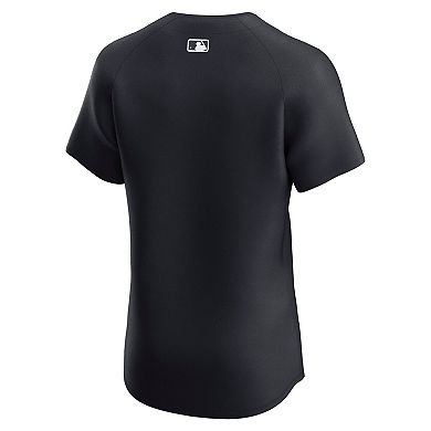 Men's Nike Navy Detroit Tigers Alternate 2 Elite Jersey