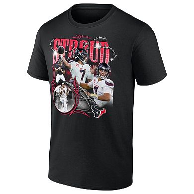 Men's Fanatics C.J. Stroud Black Houston Texans Notorious Player Graphic T-Shirt
