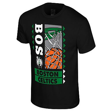 Men's Stadium Essentials Black Boston Celtics Ballin T-Shirt