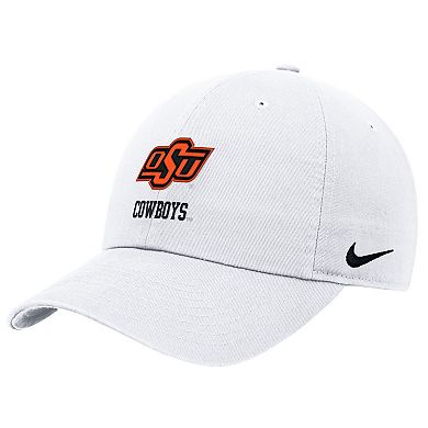 Men's Nike White Oklahoma State Cowboys 2025 On-Field Club Adjustable Hat