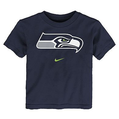 Toddler Nike College Navy Seattle Seahawks Primary Logo Legend Performance T-Shirt