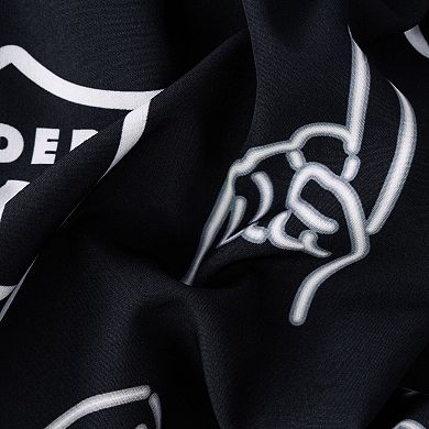 "Men's Chubbies Black Las Vegas Raiders The Neon 5.5"" Classic Lined Swim Trunks"