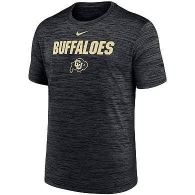 Men's Nike Black Colorado Buffaloes Velocity Performance T-Shirt
