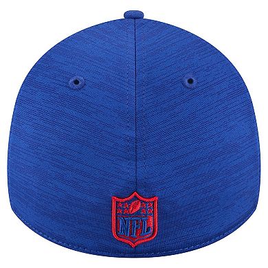 Men's New Era Royal Buffalo Bills Stripes 39THIRTY Flex Hat