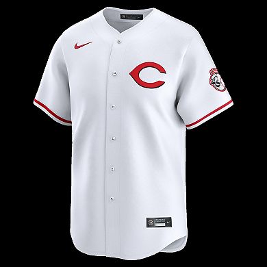 Men's Nike Elly De La Cruz White Cincinnati Reds Alternate 2 Limited Player Jersey