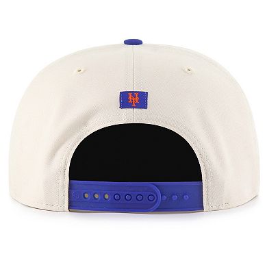Men's '47 Natural New York Mets Payson Captain Snapback Hat