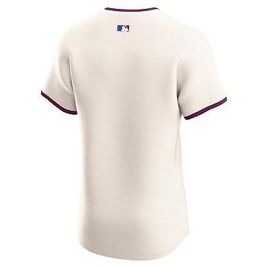 Men's Nike Cream Philadelphia Phillies Alternate 2 Elite Jersey