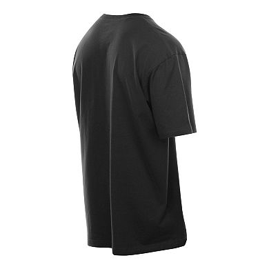 Men's New Era Luka Don��i�� Black Los Angeles Lakers Layup Player Oversized T-Shirt