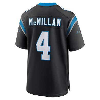 Youth Nike Tetairoa McMillan Black Carolina Panthers Game Jersey