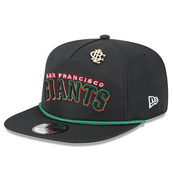 Men's New Era Black San Francisco Giants 2025 Big League Chew Golfer Snapback Hat