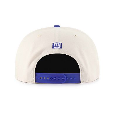 Men's '47 Natural New York Giants Payson Captain Adjustable Hat